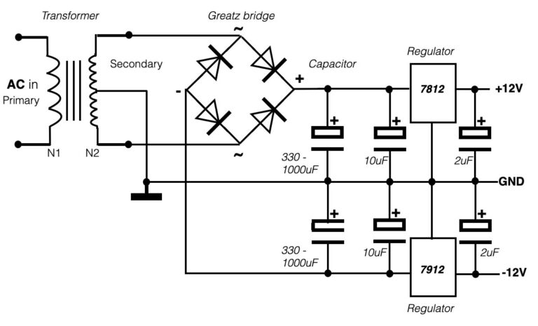 Power Supplies – Electronics for Art and Education